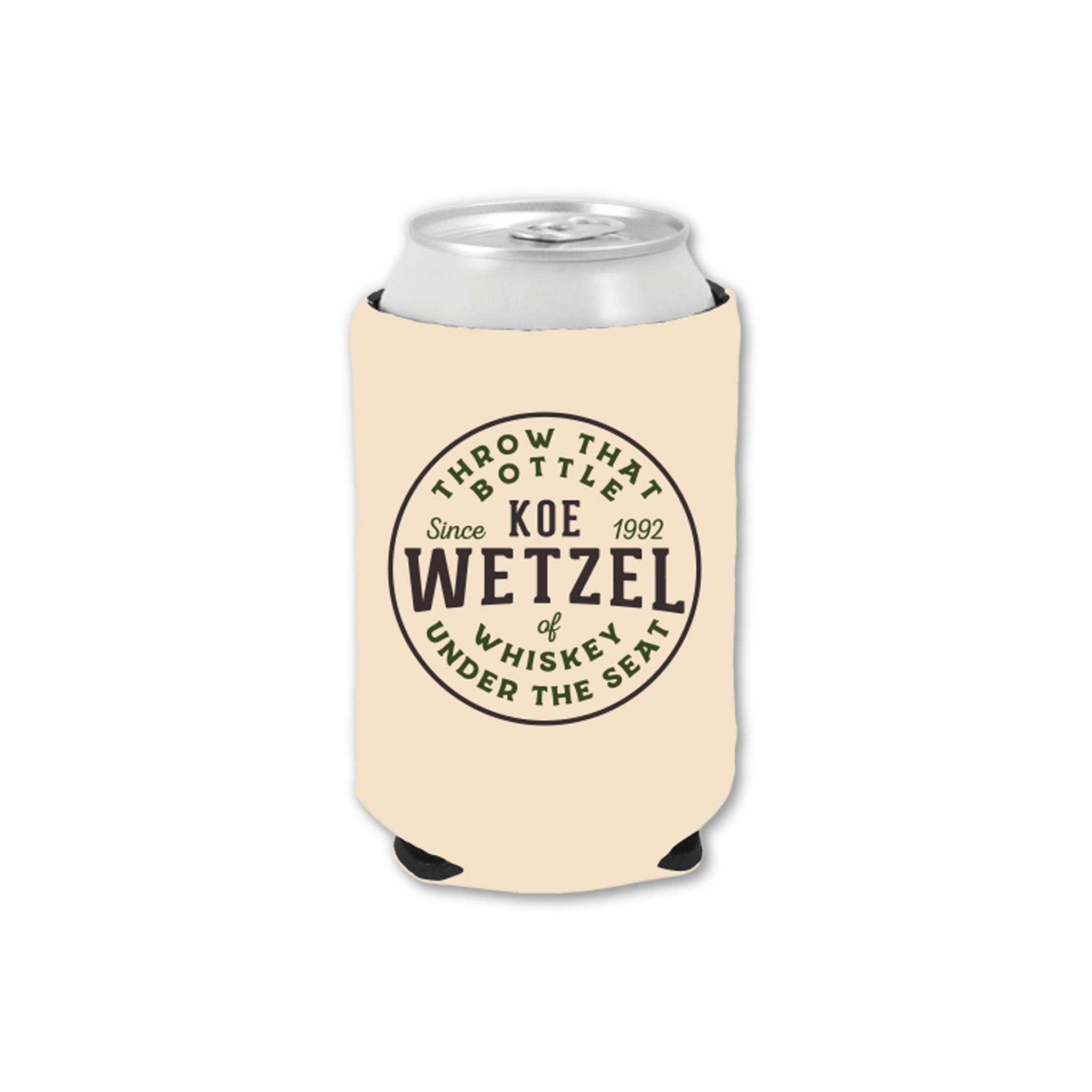 Feb. 28 Cream Circle Koozie